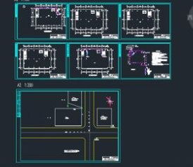 五层厂房消防与暖通工程图纸详解及免费资源指引